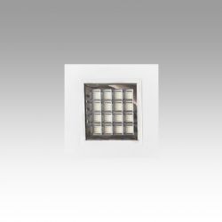 XEONA SQUARE Downlight encastré carré IP54 LED