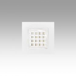 XEONA SQUARE Downlight encastré carré IP54 LED