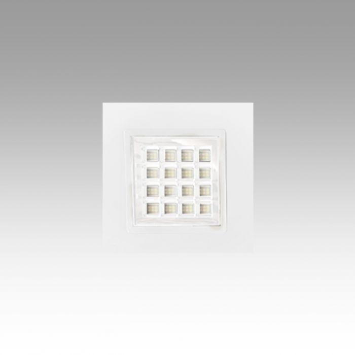 XEONA SQUARE Downlight encastré carré IP54 LED