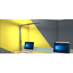 RONK OFFICE Luminaire sur pied 25W/55W direct/indirect LED MULTI K