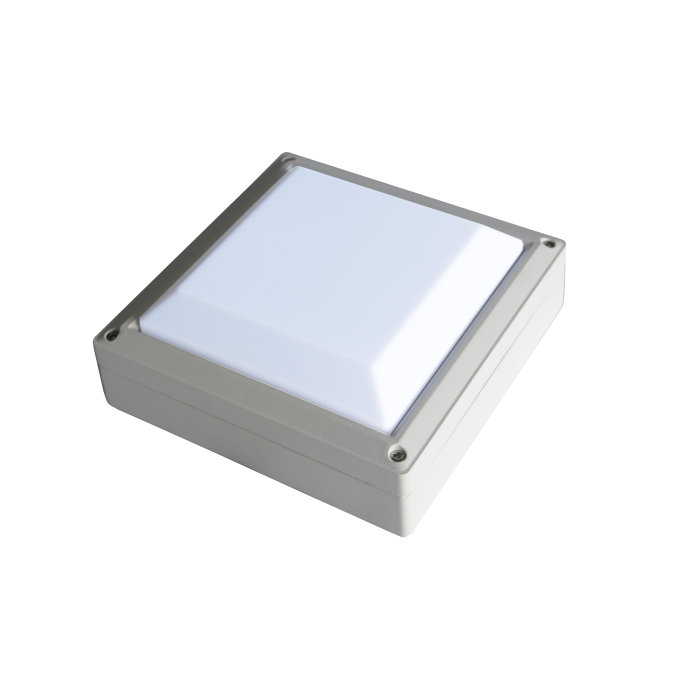 TRUNKA SQUARE applique extérieur LED aluminium IP65 IK10