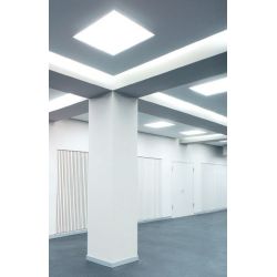 NOVAD CR IP65 dalle LED 600 x 600 salle blanche 36W
