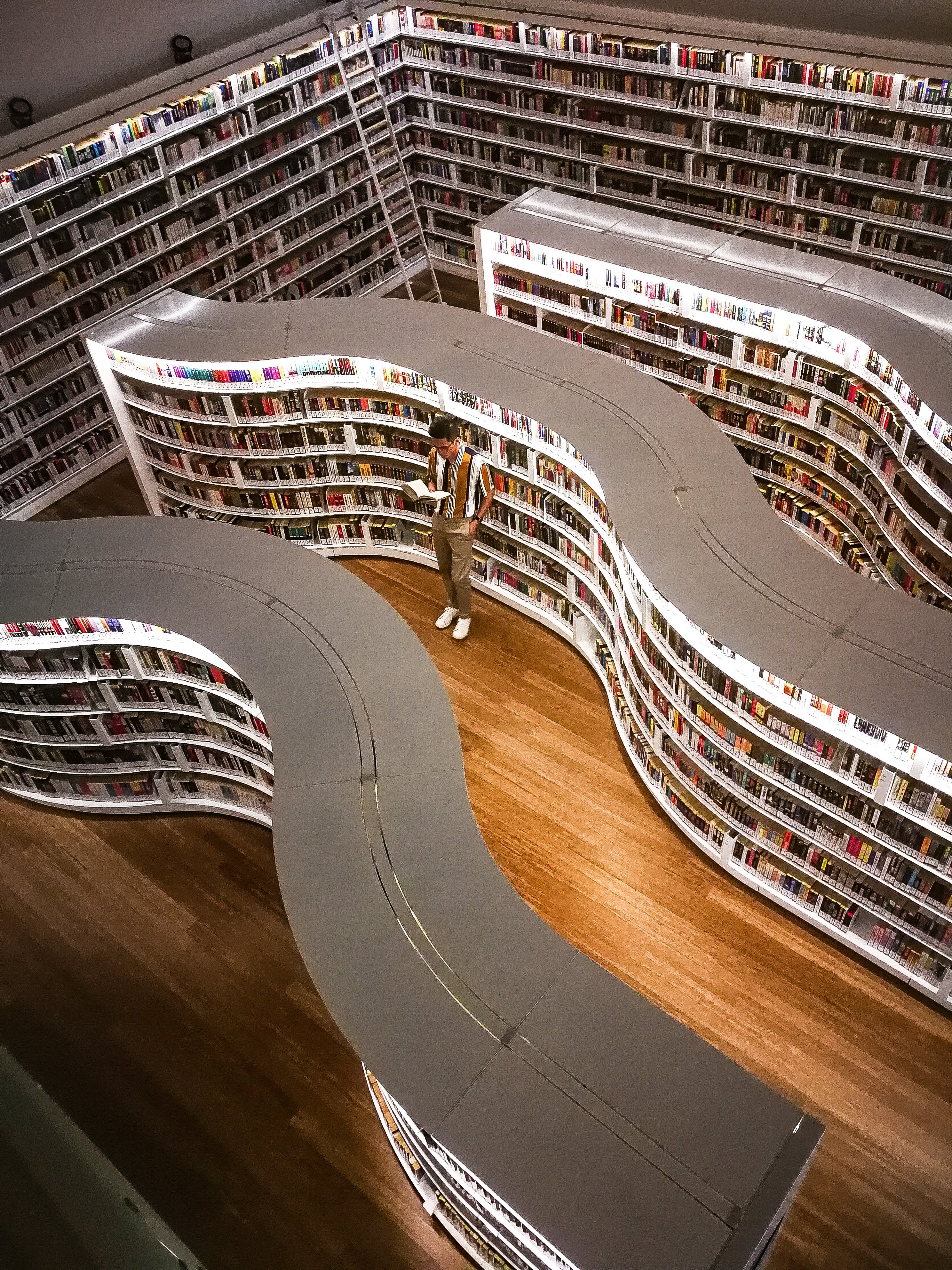 Bibliothèque, réglette NOVIL SLIM