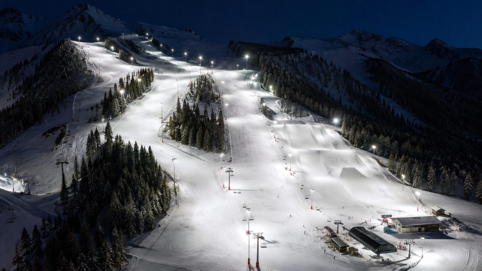 Piste de ski, projecteur extérieur RETOR X